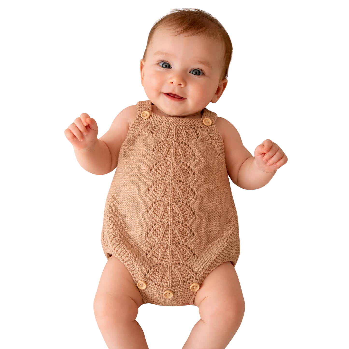 Barboteuse bébé en laine mérinos