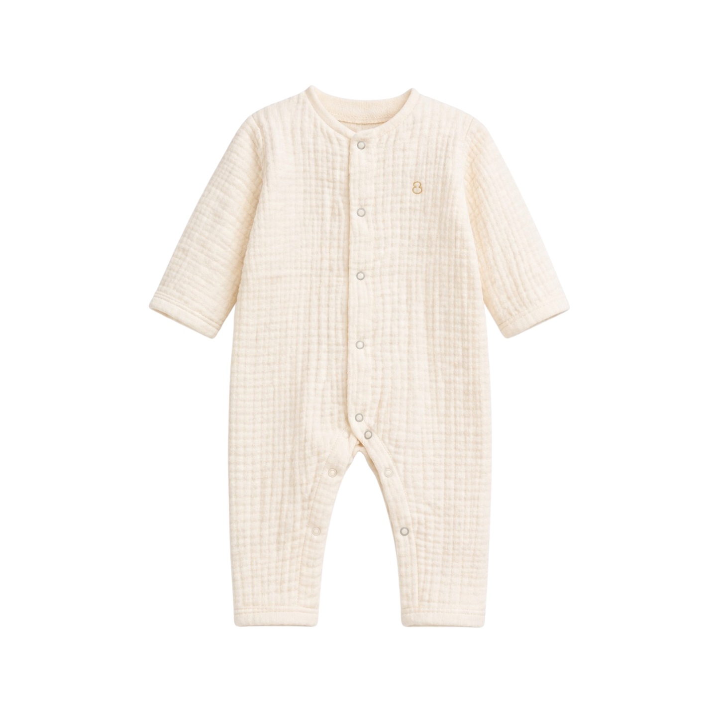 Combinaison bébé mixte en gaze de coton biologique