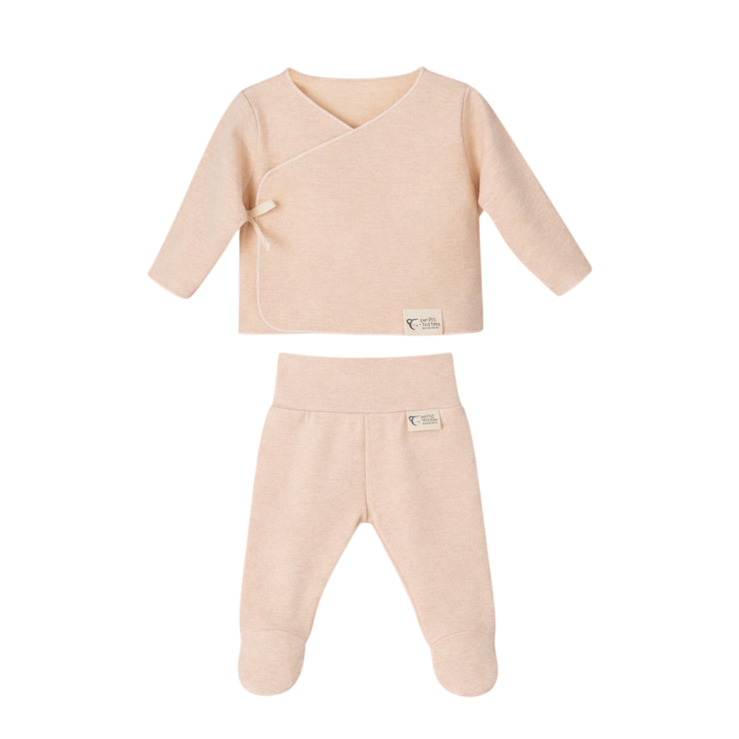 Ensemble bébé 2 pièces en coton biologique