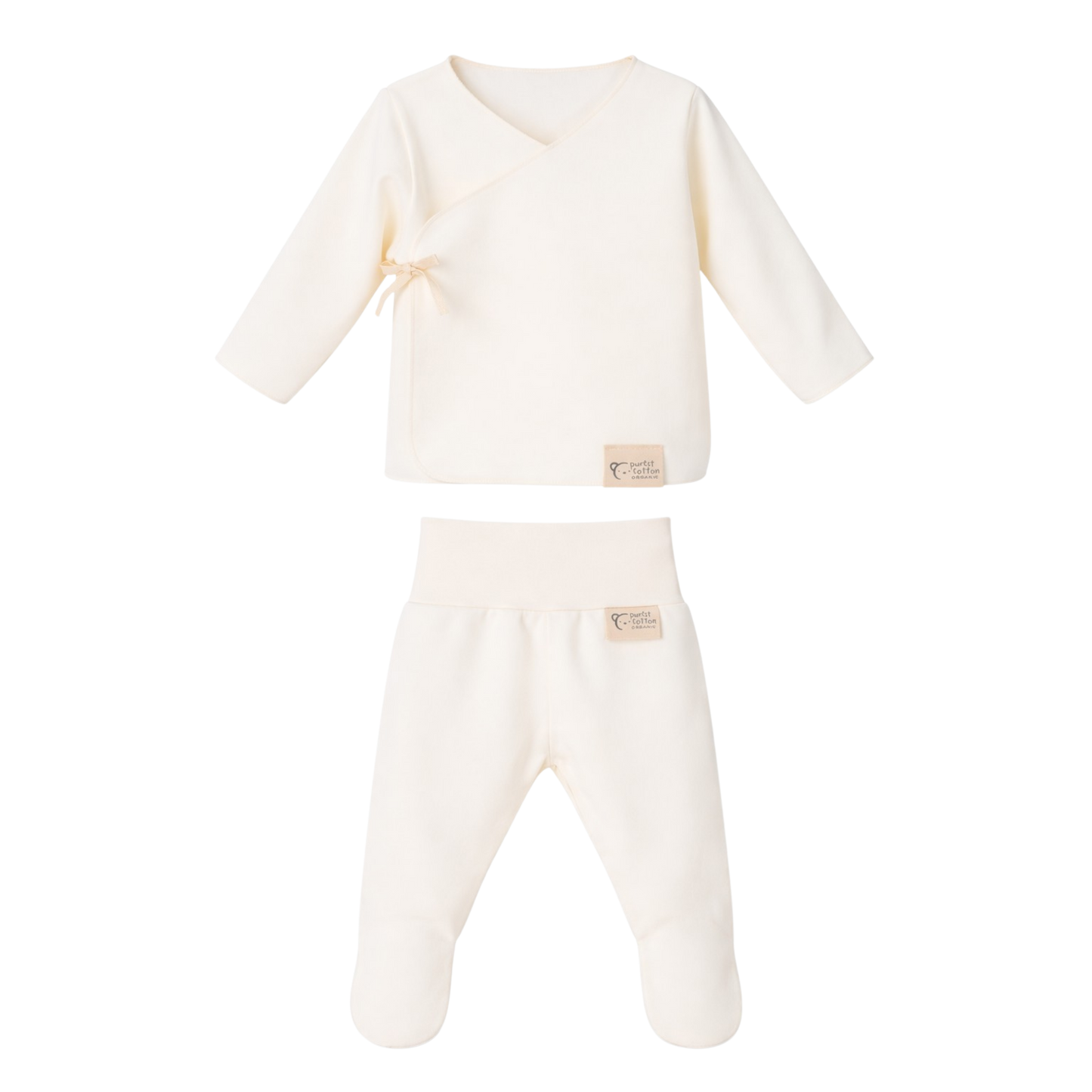 Ensemble bébé 2 pièces en coton biologique